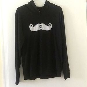 Next Level hooded shirt